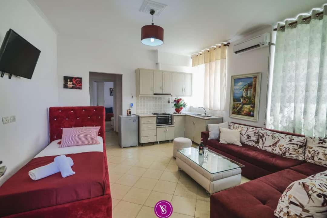 Vila Stupende Appartement Sarandë Kamer foto